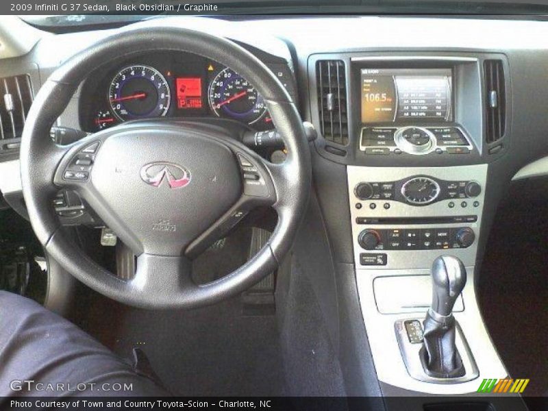 Black Obsidian / Graphite 2009 Infiniti G 37 Sedan