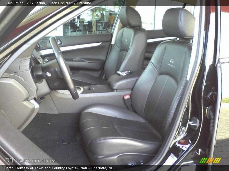 Black Obsidian / Graphite 2009 Infiniti G 37 Sedan