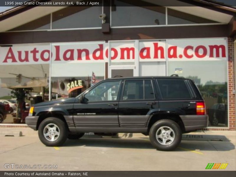 Black / Agate 1996 Jeep Grand Cherokee Laredo 4x4