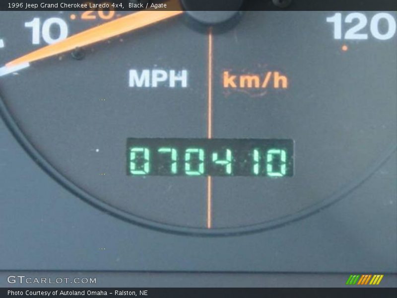 Black / Agate 1996 Jeep Grand Cherokee Laredo 4x4