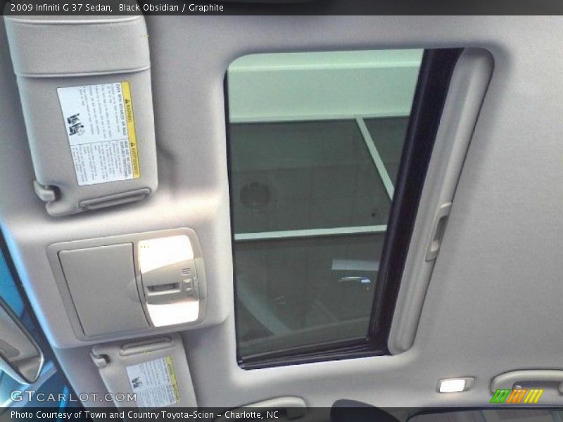 Black Obsidian / Graphite 2009 Infiniti G 37 Sedan