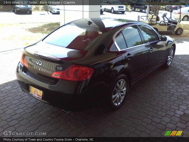 Black Obsidian / Graphite 2009 Infiniti G 37 Sedan