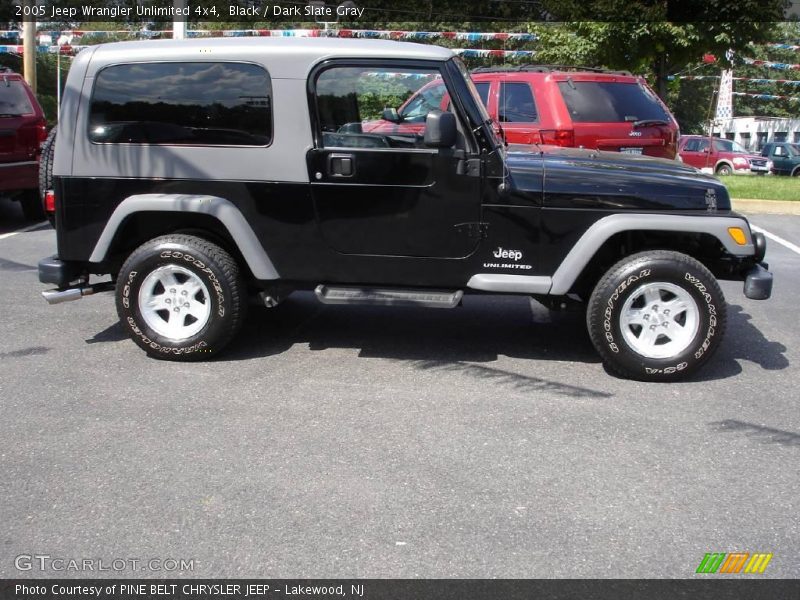 Black / Dark Slate Gray 2005 Jeep Wrangler Unlimited 4x4