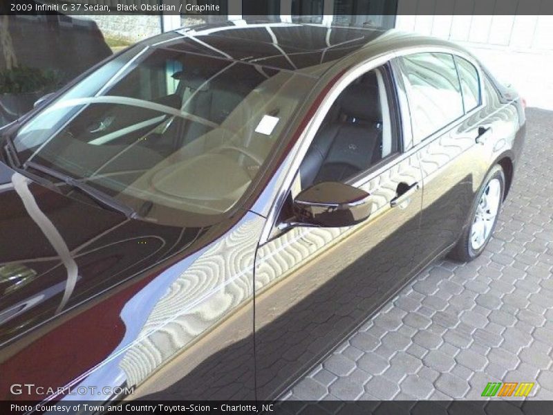 Black Obsidian / Graphite 2009 Infiniti G 37 Sedan