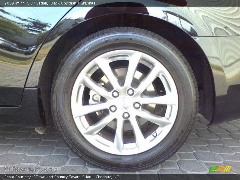 Black Obsidian / Graphite 2009 Infiniti G 37 Sedan