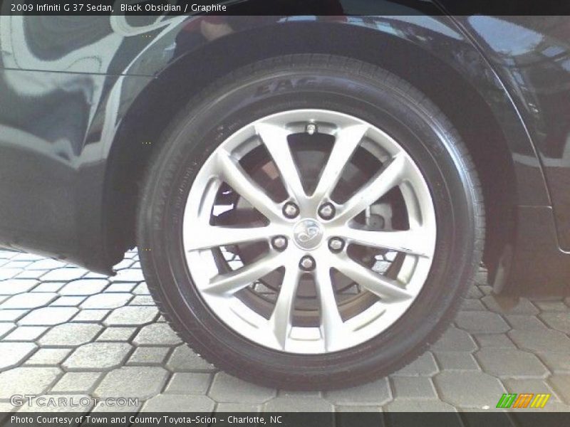 Black Obsidian / Graphite 2009 Infiniti G 37 Sedan