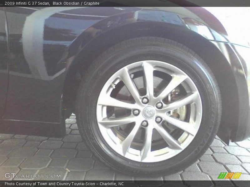 Black Obsidian / Graphite 2009 Infiniti G 37 Sedan