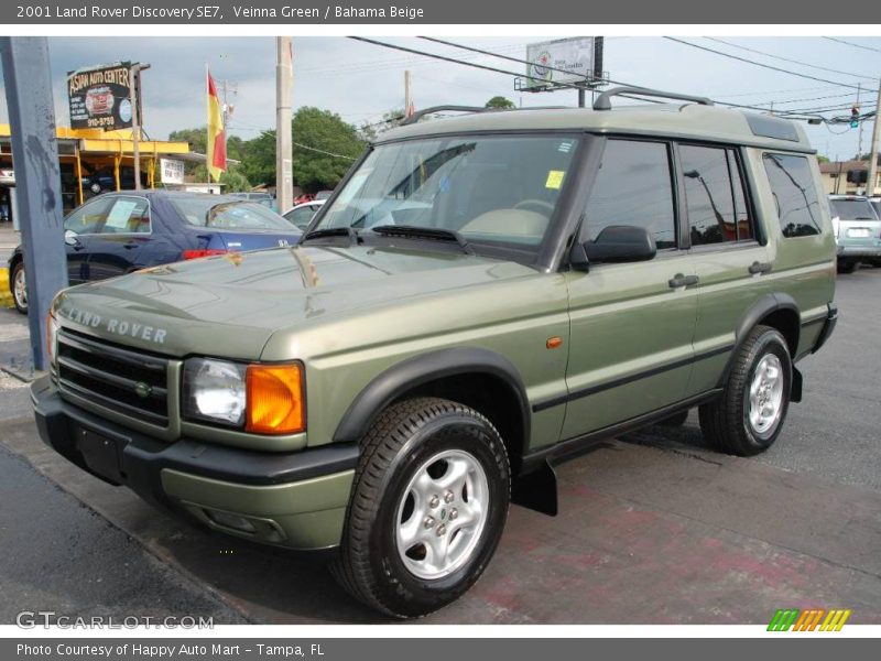 Veinna Green / Bahama Beige 2001 Land Rover Discovery SE7