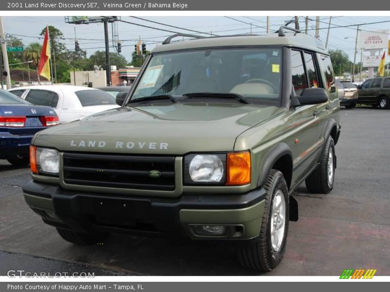 Veinna Green / Bahama Beige 2001 Land Rover Discovery SE7