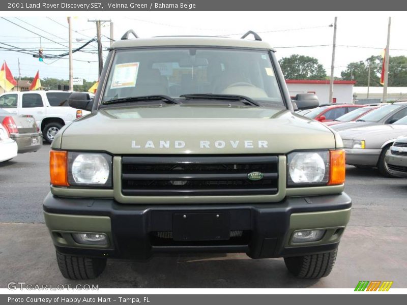 Veinna Green / Bahama Beige 2001 Land Rover Discovery SE7