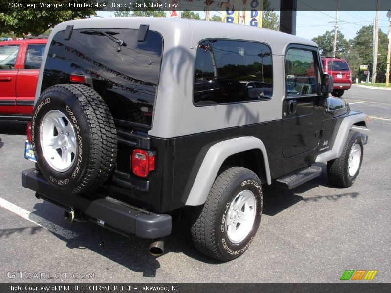 Black / Dark Slate Gray 2005 Jeep Wrangler Unlimited 4x4