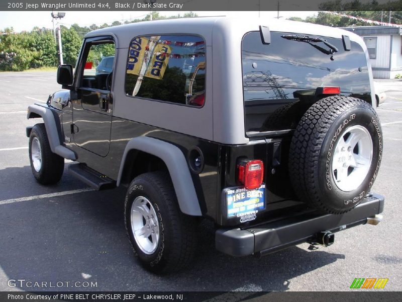 Black / Dark Slate Gray 2005 Jeep Wrangler Unlimited 4x4