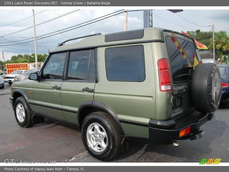 Veinna Green / Bahama Beige 2001 Land Rover Discovery SE7