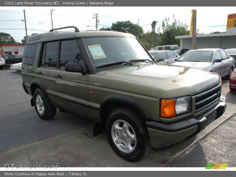 Veinna Green / Bahama Beige 2001 Land Rover Discovery SE7