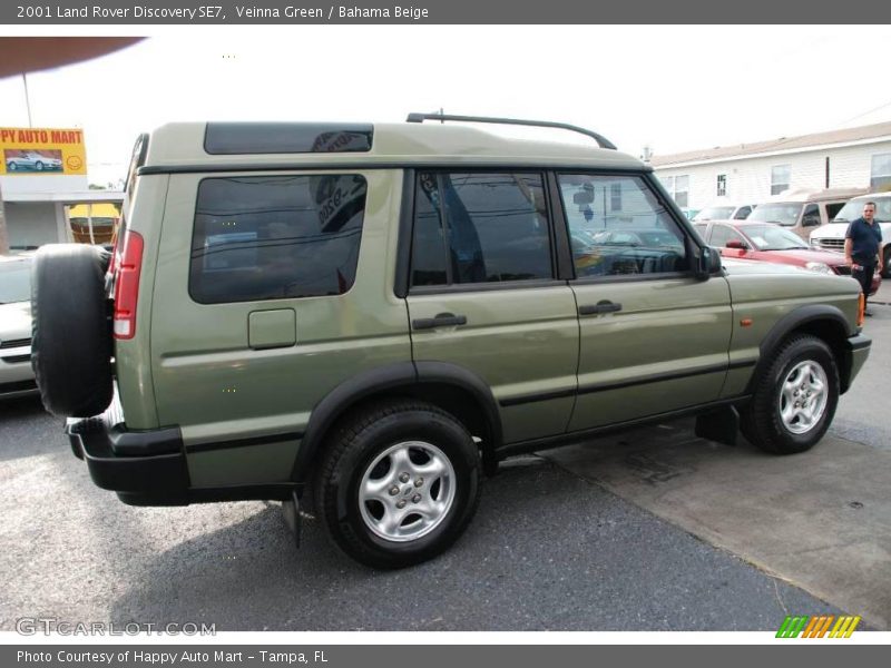 Veinna Green / Bahama Beige 2001 Land Rover Discovery SE7