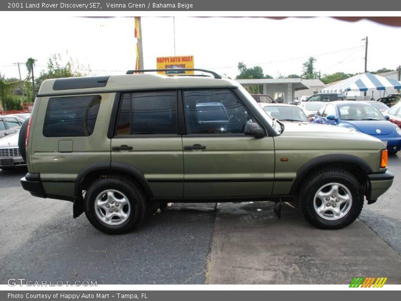 Veinna Green / Bahama Beige 2001 Land Rover Discovery SE7