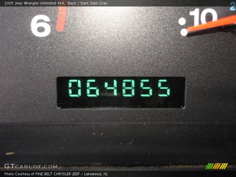 Black / Dark Slate Gray 2005 Jeep Wrangler Unlimited 4x4
