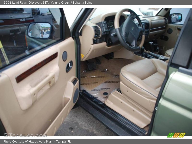 Veinna Green / Bahama Beige 2001 Land Rover Discovery SE7