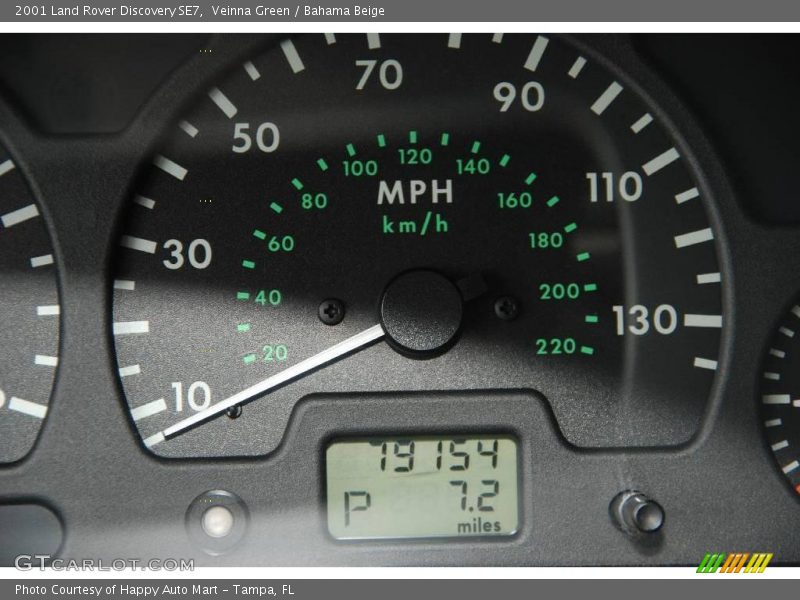 Veinna Green / Bahama Beige 2001 Land Rover Discovery SE7