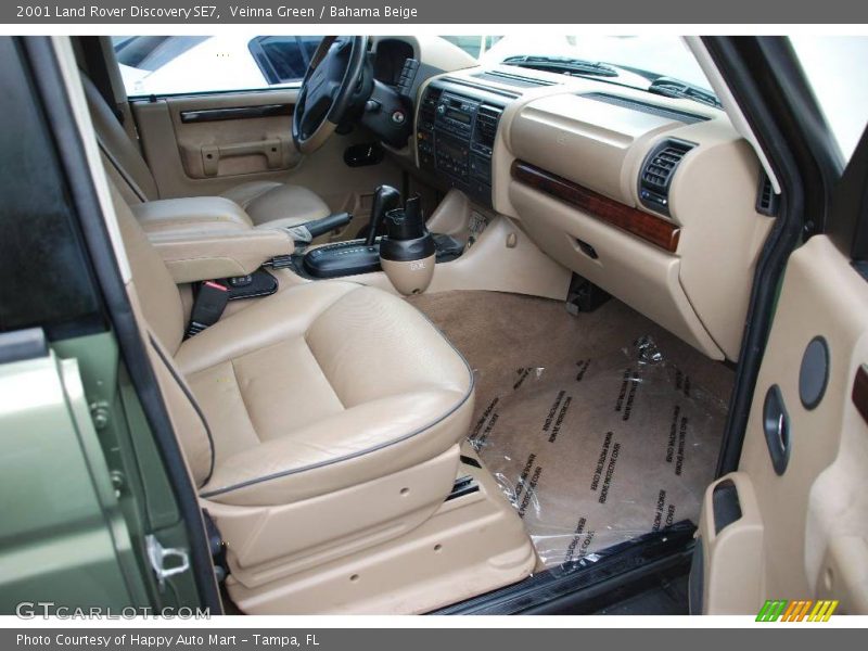 Veinna Green / Bahama Beige 2001 Land Rover Discovery SE7
