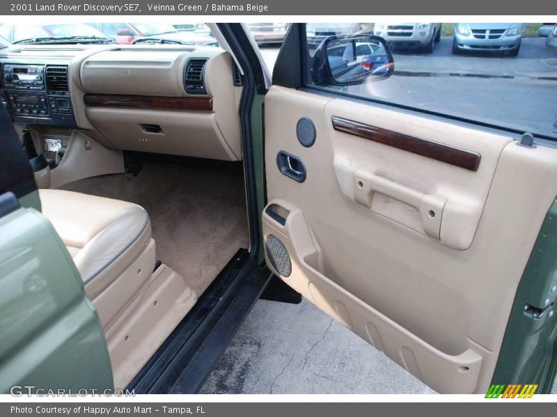 Veinna Green / Bahama Beige 2001 Land Rover Discovery SE7