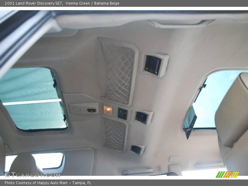 Veinna Green / Bahama Beige 2001 Land Rover Discovery SE7