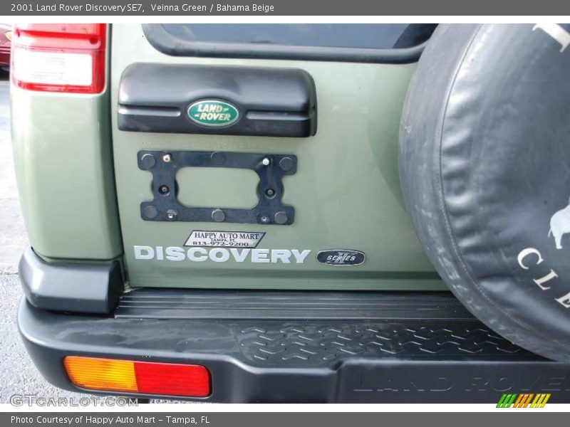 Veinna Green / Bahama Beige 2001 Land Rover Discovery SE7