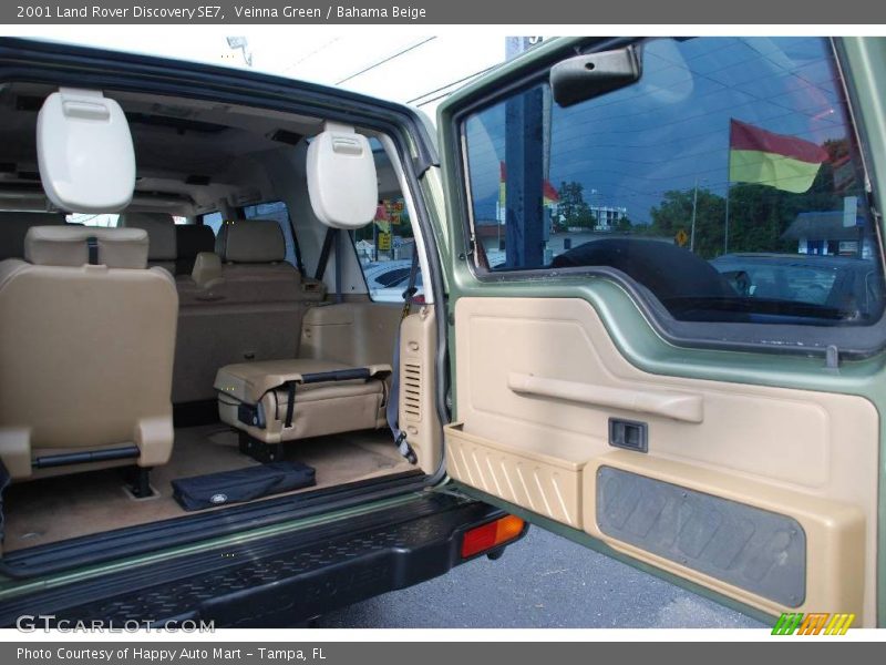 Veinna Green / Bahama Beige 2001 Land Rover Discovery SE7