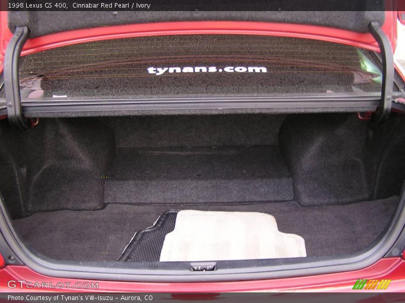 Cinnabar Red Pearl / Ivory 1998 Lexus GS 400