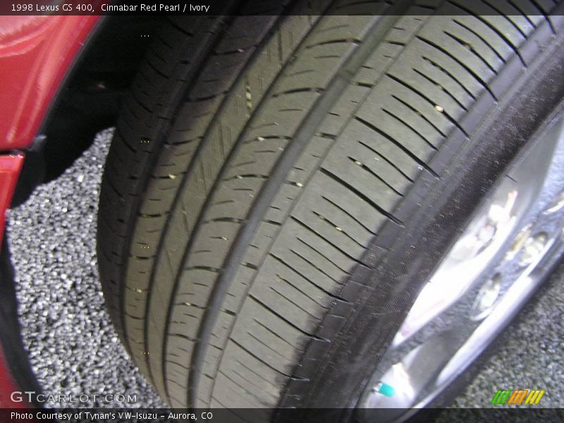 Cinnabar Red Pearl / Ivory 1998 Lexus GS 400