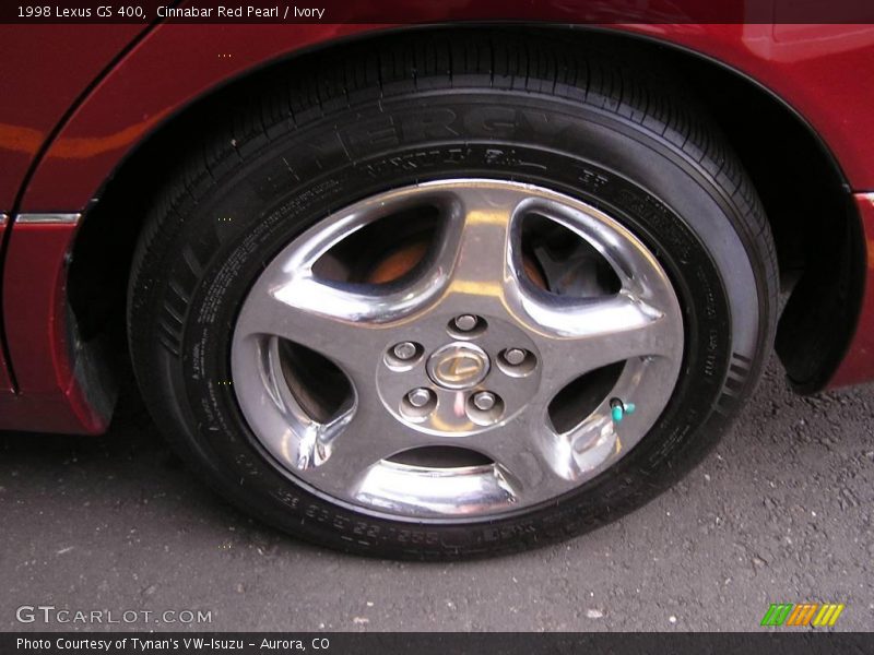 Cinnabar Red Pearl / Ivory 1998 Lexus GS 400