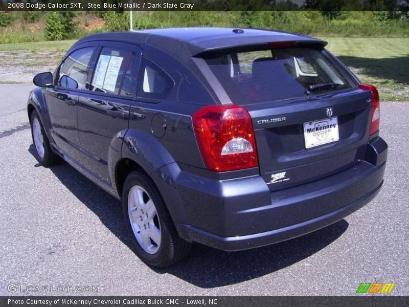 Steel Blue Metallic / Dark Slate Gray 2008 Dodge Caliber SXT