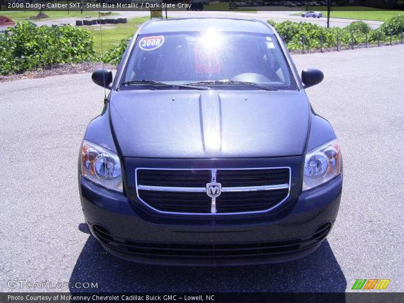 Steel Blue Metallic / Dark Slate Gray 2008 Dodge Caliber SXT