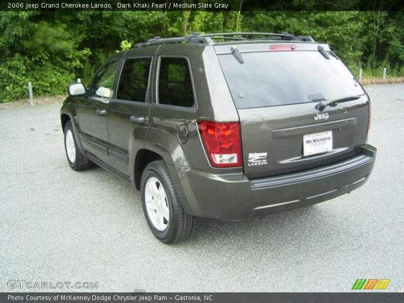 Dark Khaki Pearl / Medium Slate Gray 2006 Jeep Grand Cherokee Laredo