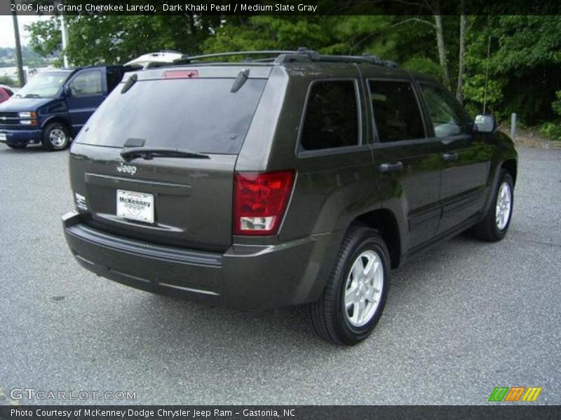 Dark Khaki Pearl / Medium Slate Gray 2006 Jeep Grand Cherokee Laredo