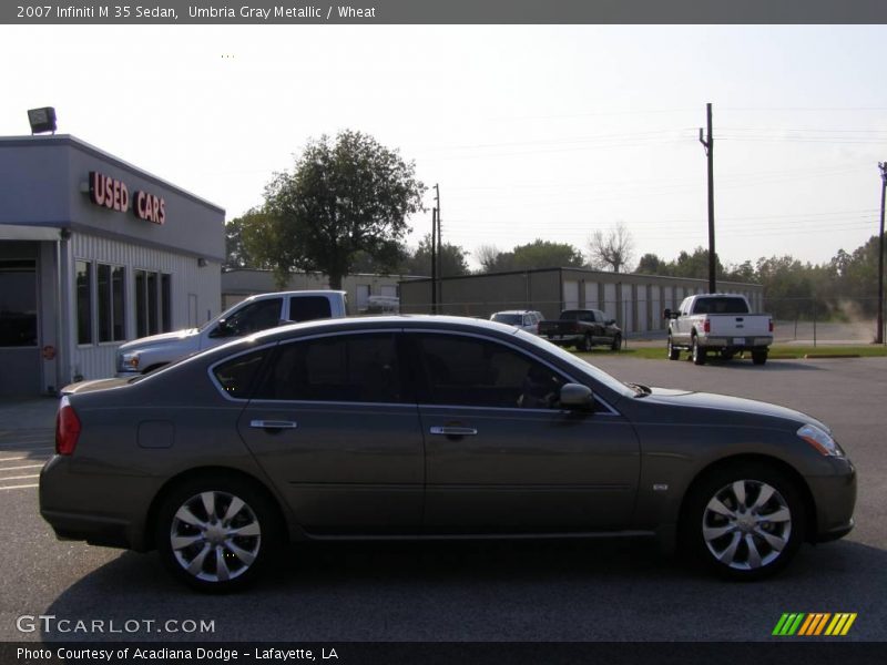 Umbria Gray Metallic / Wheat 2007 Infiniti M 35 Sedan