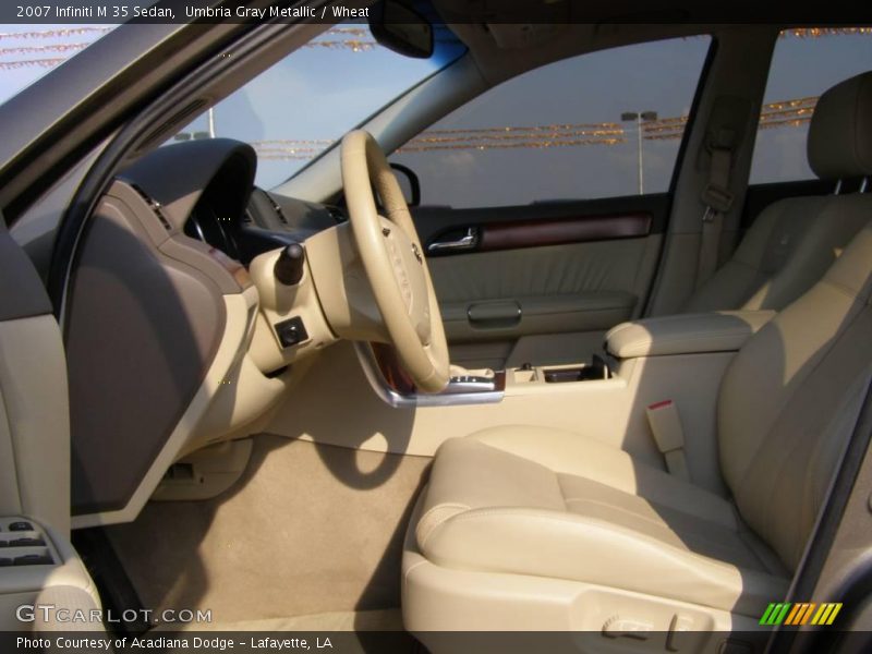 Umbria Gray Metallic / Wheat 2007 Infiniti M 35 Sedan