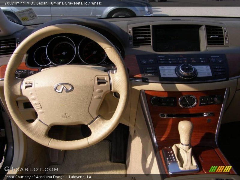 Umbria Gray Metallic / Wheat 2007 Infiniti M 35 Sedan
