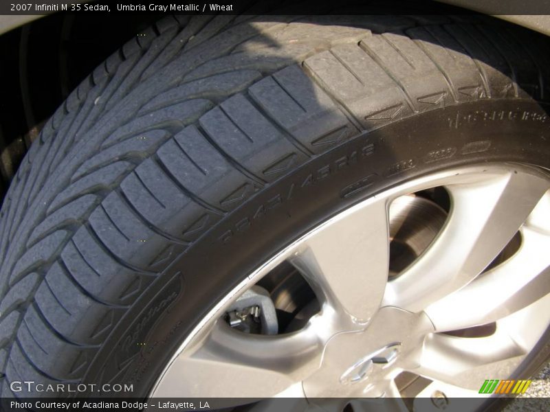 Umbria Gray Metallic / Wheat 2007 Infiniti M 35 Sedan