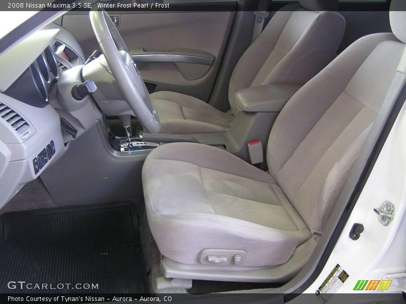 Winter Frost Pearl / Frost 2008 Nissan Maxima 3.5 SE