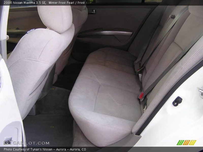 Winter Frost Pearl / Frost 2008 Nissan Maxima 3.5 SE