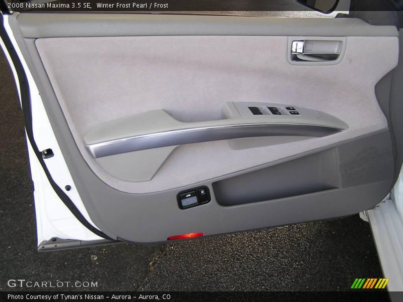 Winter Frost Pearl / Frost 2008 Nissan Maxima 3.5 SE