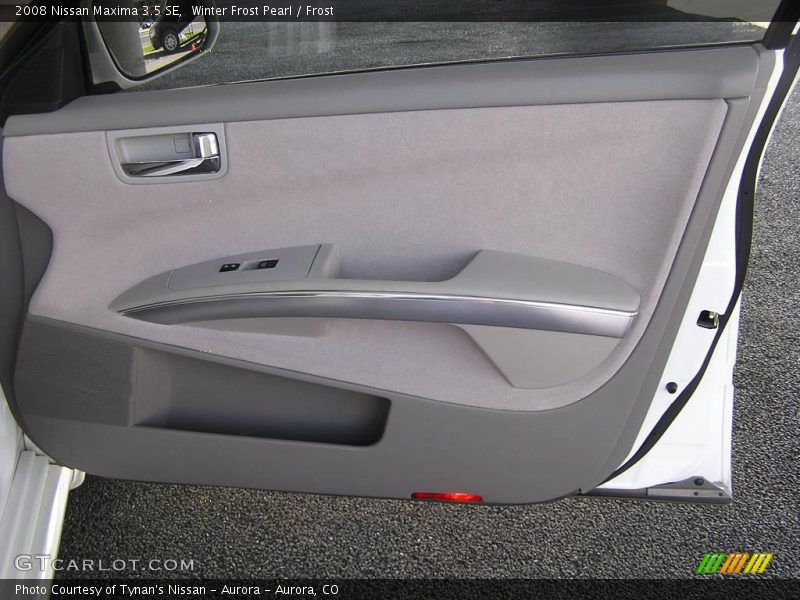 Winter Frost Pearl / Frost 2008 Nissan Maxima 3.5 SE