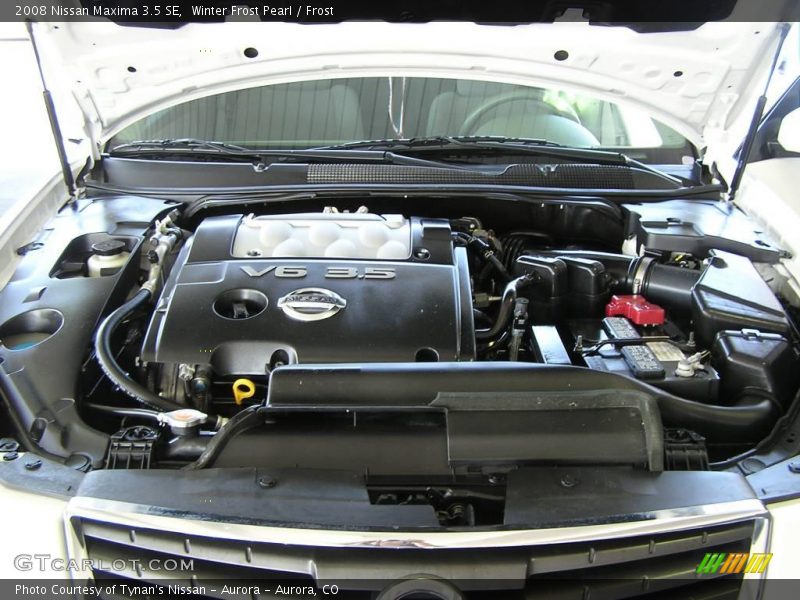 Winter Frost Pearl / Frost 2008 Nissan Maxima 3.5 SE