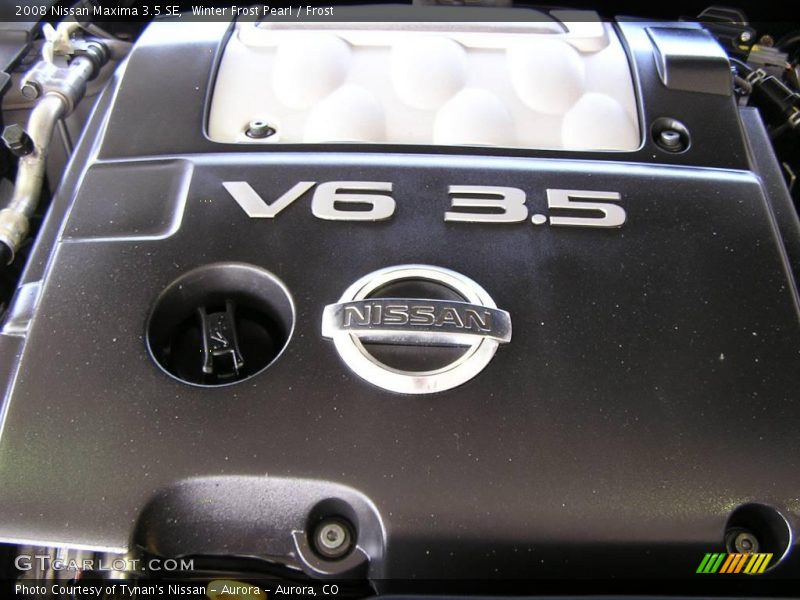 Winter Frost Pearl / Frost 2008 Nissan Maxima 3.5 SE