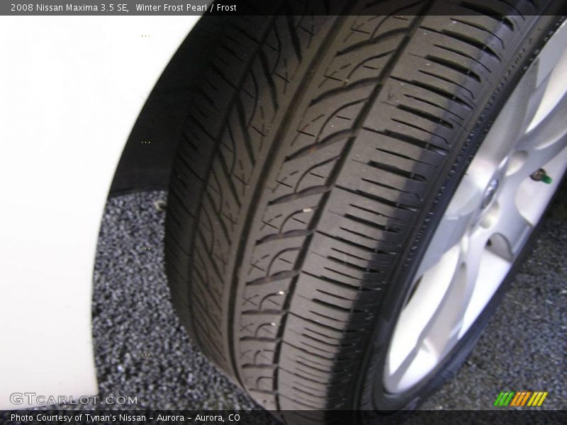 Winter Frost Pearl / Frost 2008 Nissan Maxima 3.5 SE