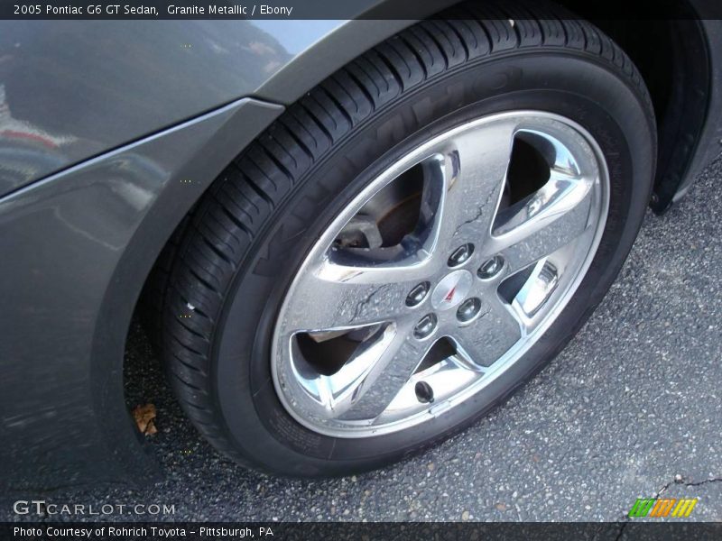 Granite Metallic / Ebony 2005 Pontiac G6 GT Sedan