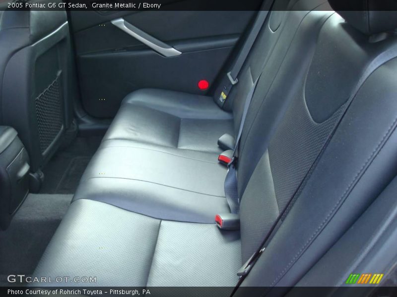 Granite Metallic / Ebony 2005 Pontiac G6 GT Sedan