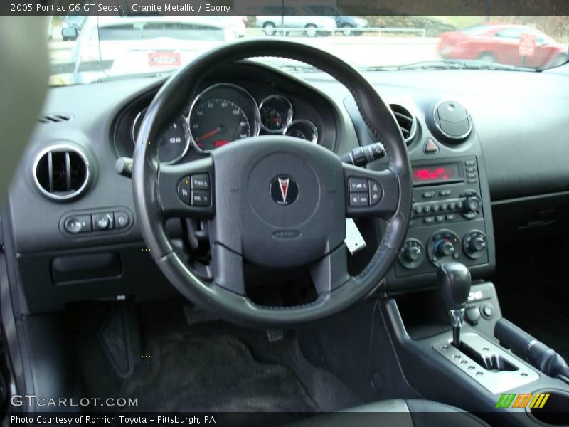 Granite Metallic / Ebony 2005 Pontiac G6 GT Sedan