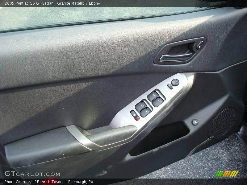 Granite Metallic / Ebony 2005 Pontiac G6 GT Sedan